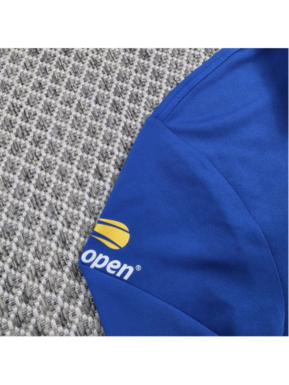 Polo Ralph Lauren US Open Tennis Quarter Zip Pullover Mens M Blue Pony Logo